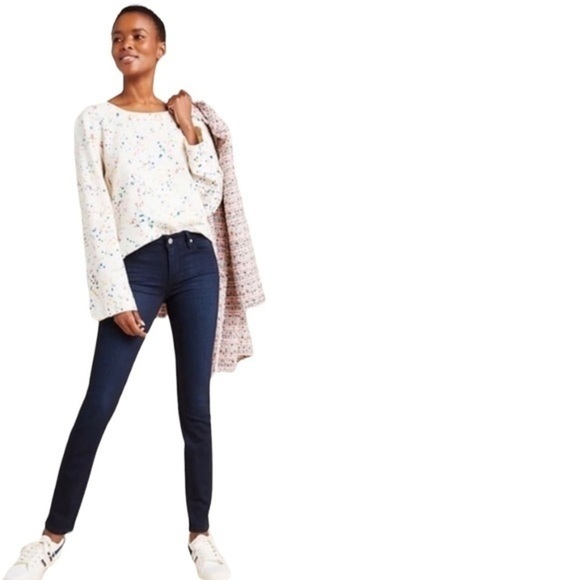 PAIGE Verdugo Ankle in Dark Wash Jeans